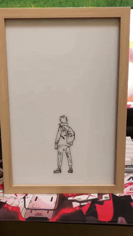 Naruto-led Light Painting