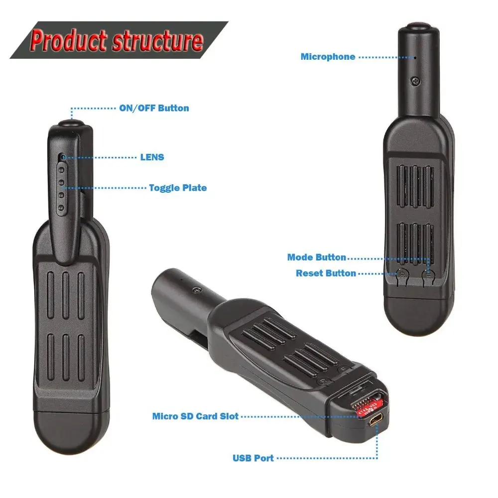 1080p Mini Hd Video Recorder