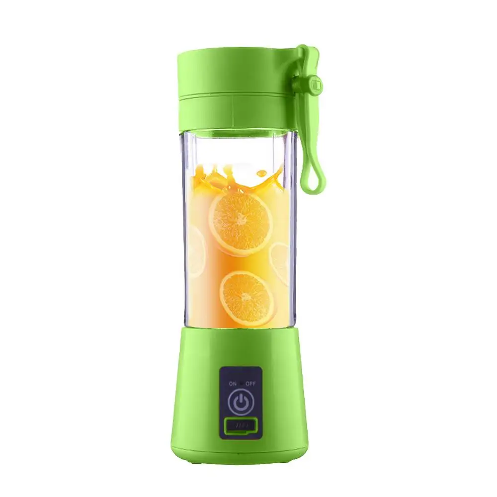 6blades Portable Juicer Small Electric Juicer Fruit Automatic Smoothie Blender Kitchen Tool Food Portable Electric Rechargeable