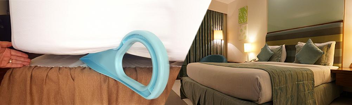 Ergonomic Mattress Wedge Elevator – Bed Making & Mattress Lifting Handy Tool Alleviate Back Pain