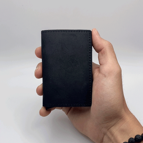 Mercleshop Wallet With Back Zipper