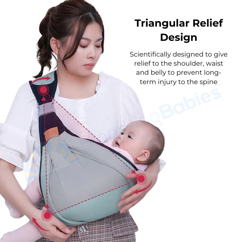 Bubsling – Easy Pain-free Snap-on Baby Sling Carrier