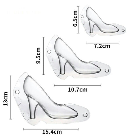 3d High Heel Shoe Chocolate Mold