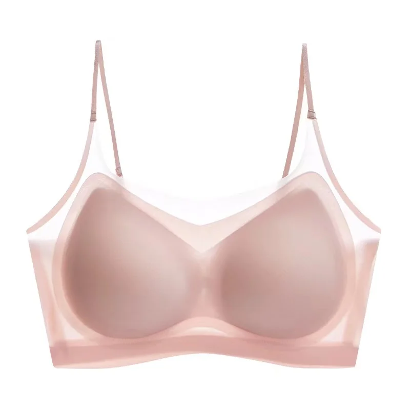 Womens Ultra-thin Size Ice Silk Comfort Bra
