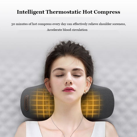 Electric Massager Cervical Pillow Hot