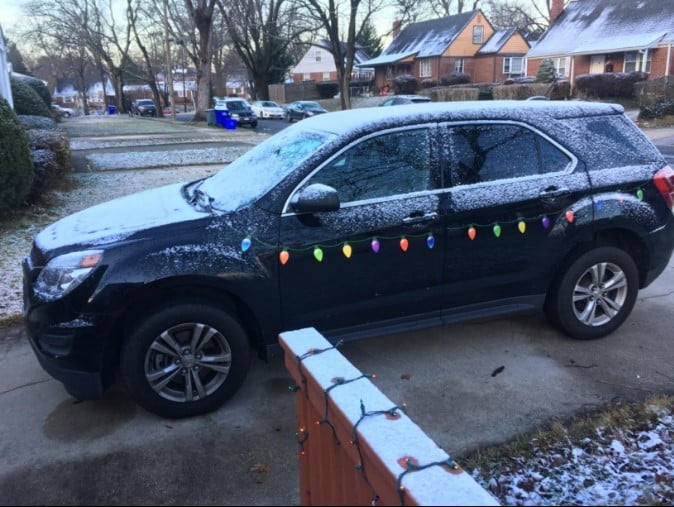 Magnet Reflective Light Bulb Decorations