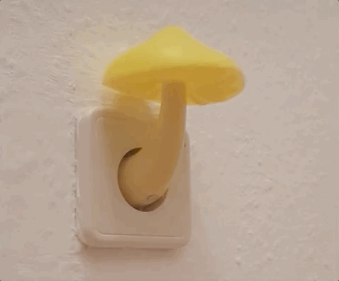 Light Control Mushroom Night Light
