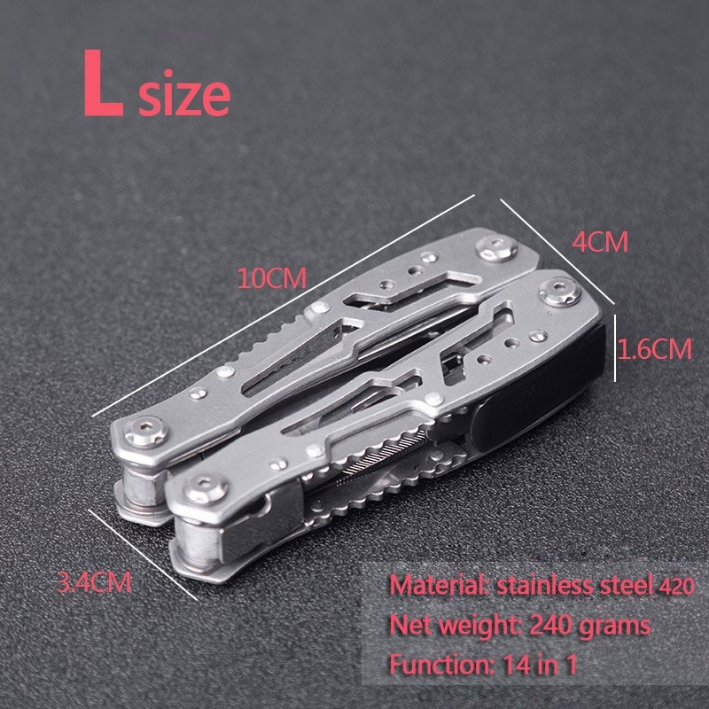 14-in-1 Steel Super Foldable Multitool