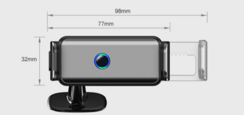 360 Rotating Automatic Locking Mobile Phone Holder