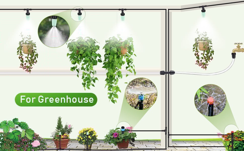 Last Day Promotion 49% Off – Fog Cooled Automatic Irrigation System