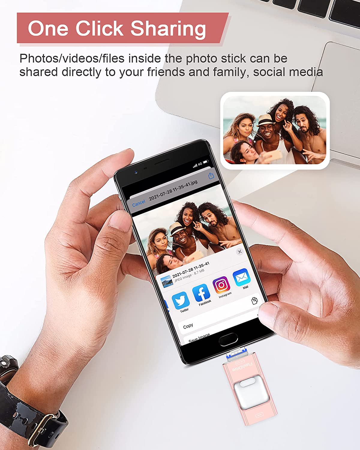 4 In 1 High Speed Usb Multi Drive Flash Drive