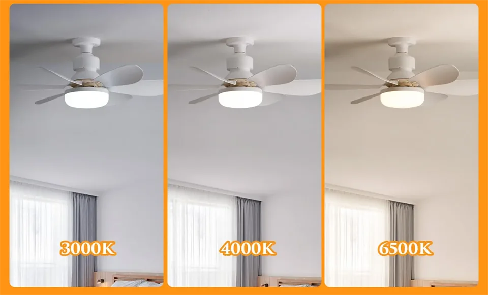Silent Electric Ceiling Fan-lamp With Remote Control