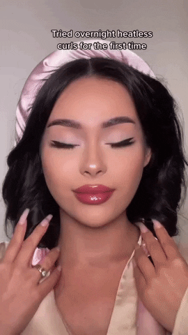 Silk Heatless-hair Curler