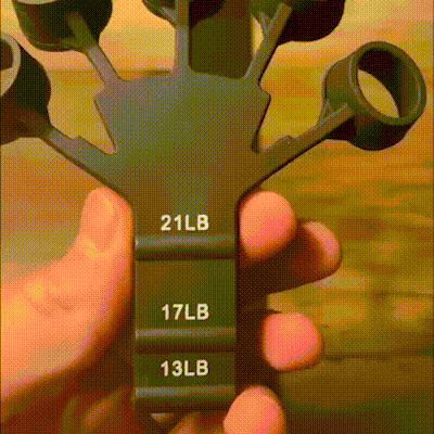 6 Resistant Level Finger-exerciser