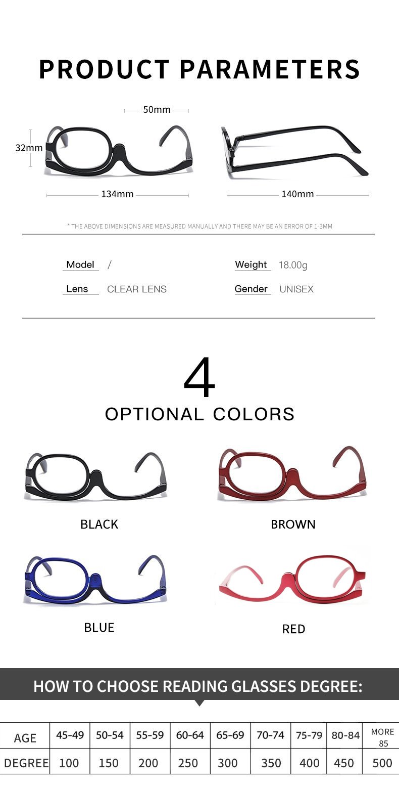 Makeup Reading Glasses (Last Day 50% -Off)