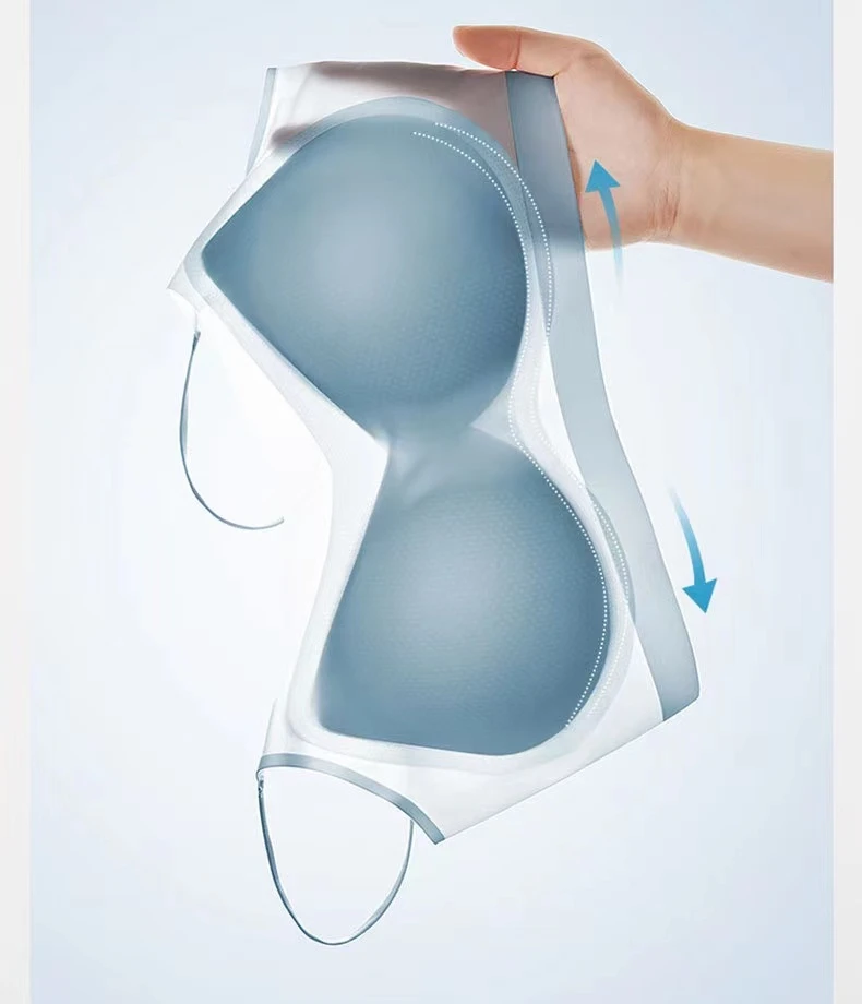 Womens Ultra-thin Size Ice Silk Comfort Bra
