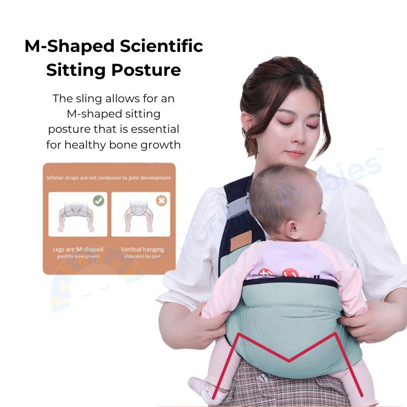 Bubsling – Easy Pain-free Snap-on Baby Sling Carrier