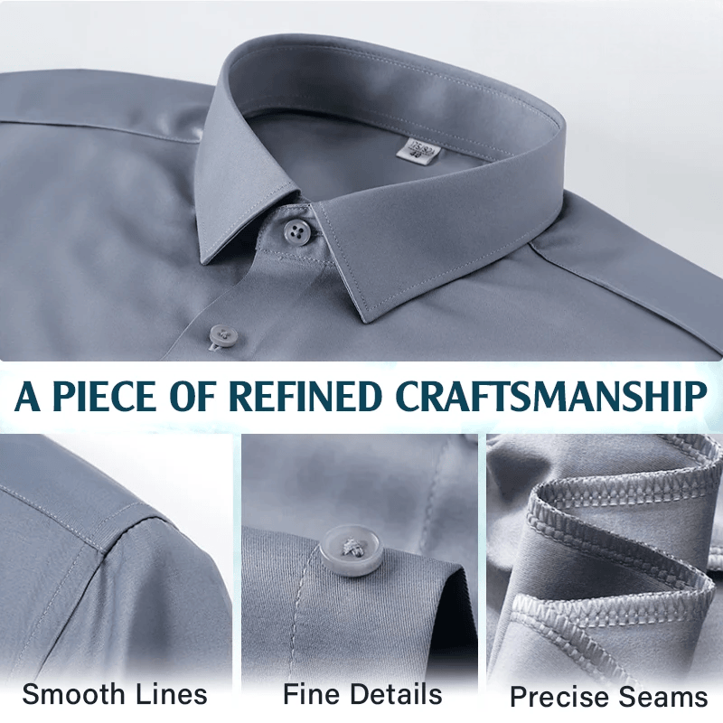 Gentclassic – Men’s Breathable Ice-silk Stretch Shirt