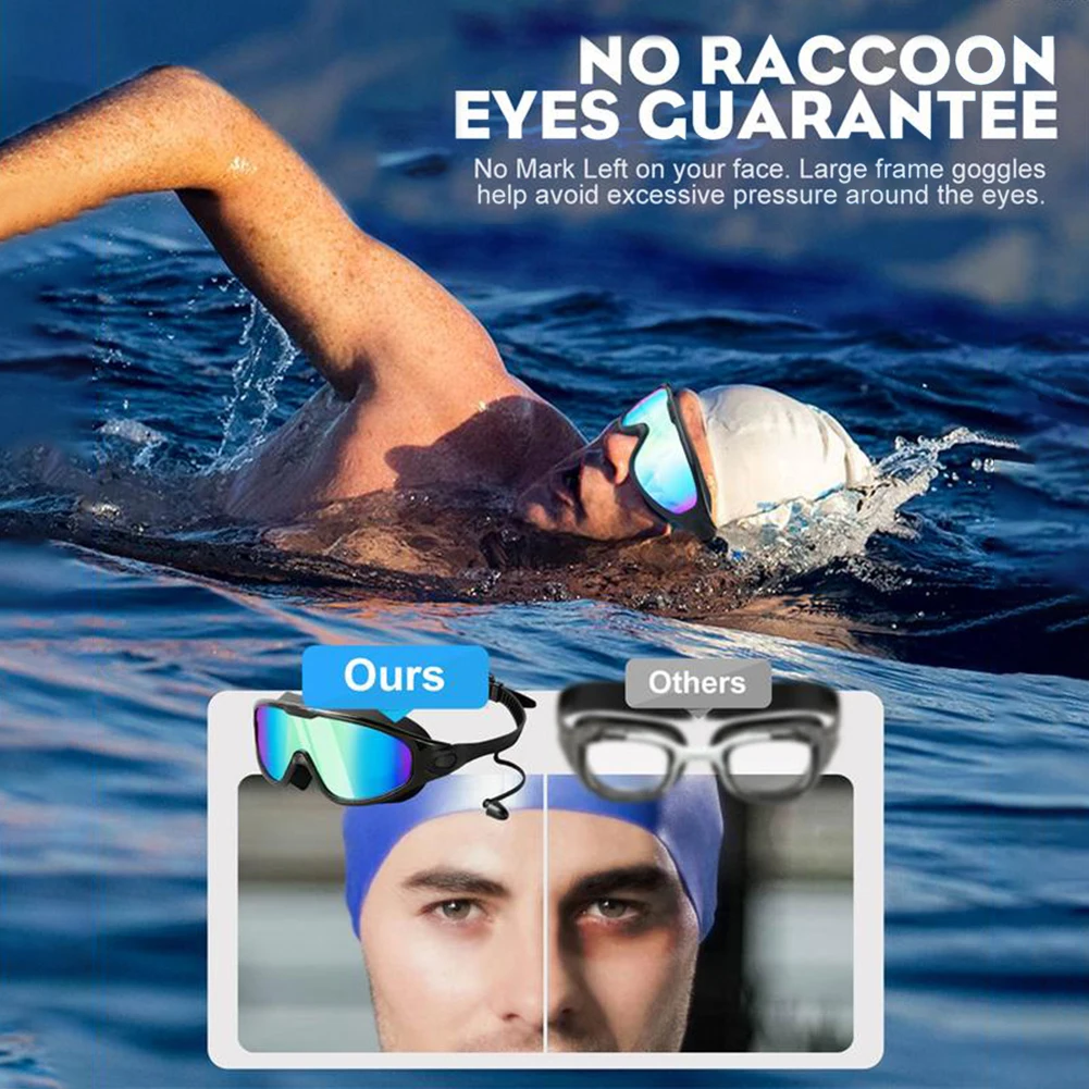 Adult-electroplated Swim-goggles