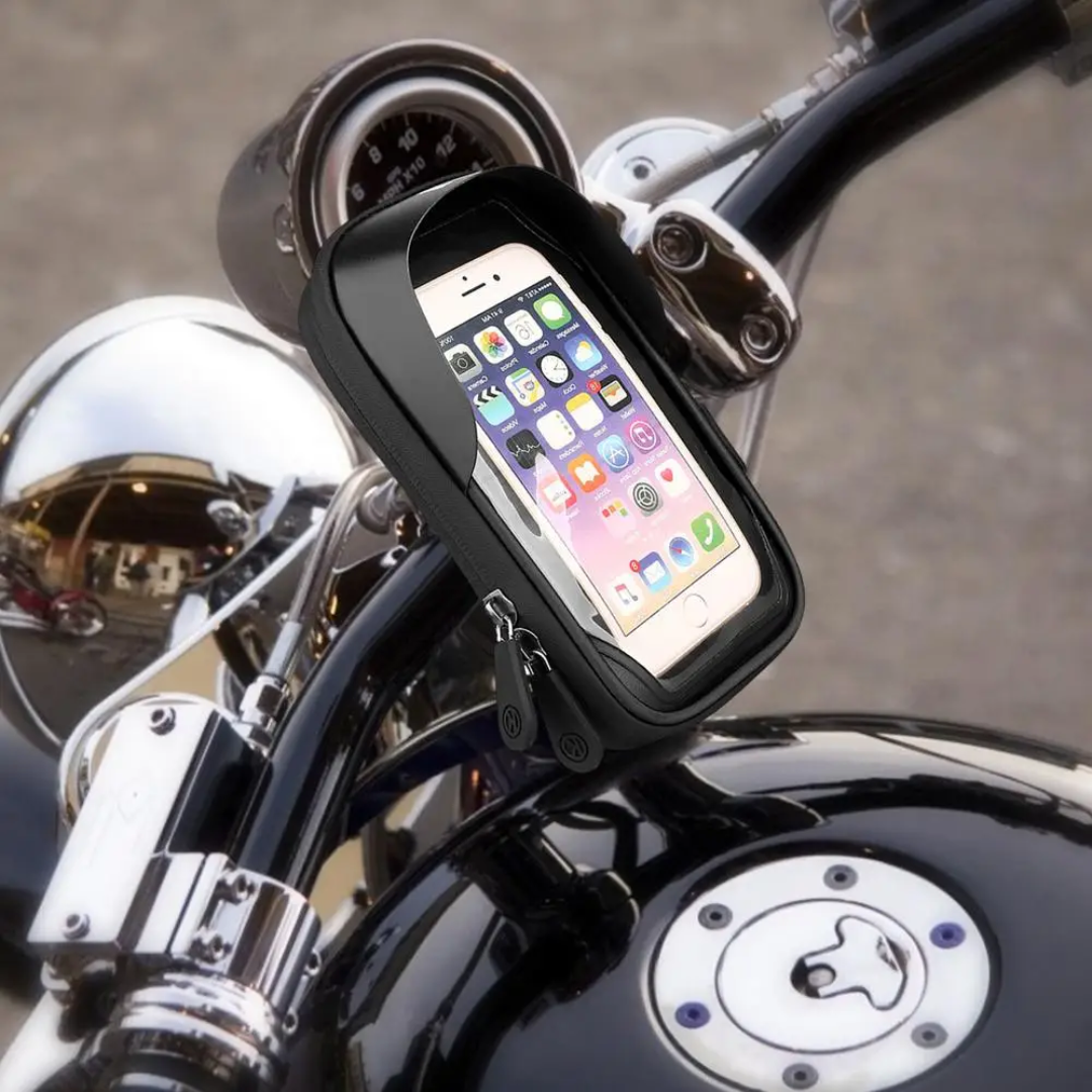 Motorcycle Handlebar Waterproof Universal Phone Holder