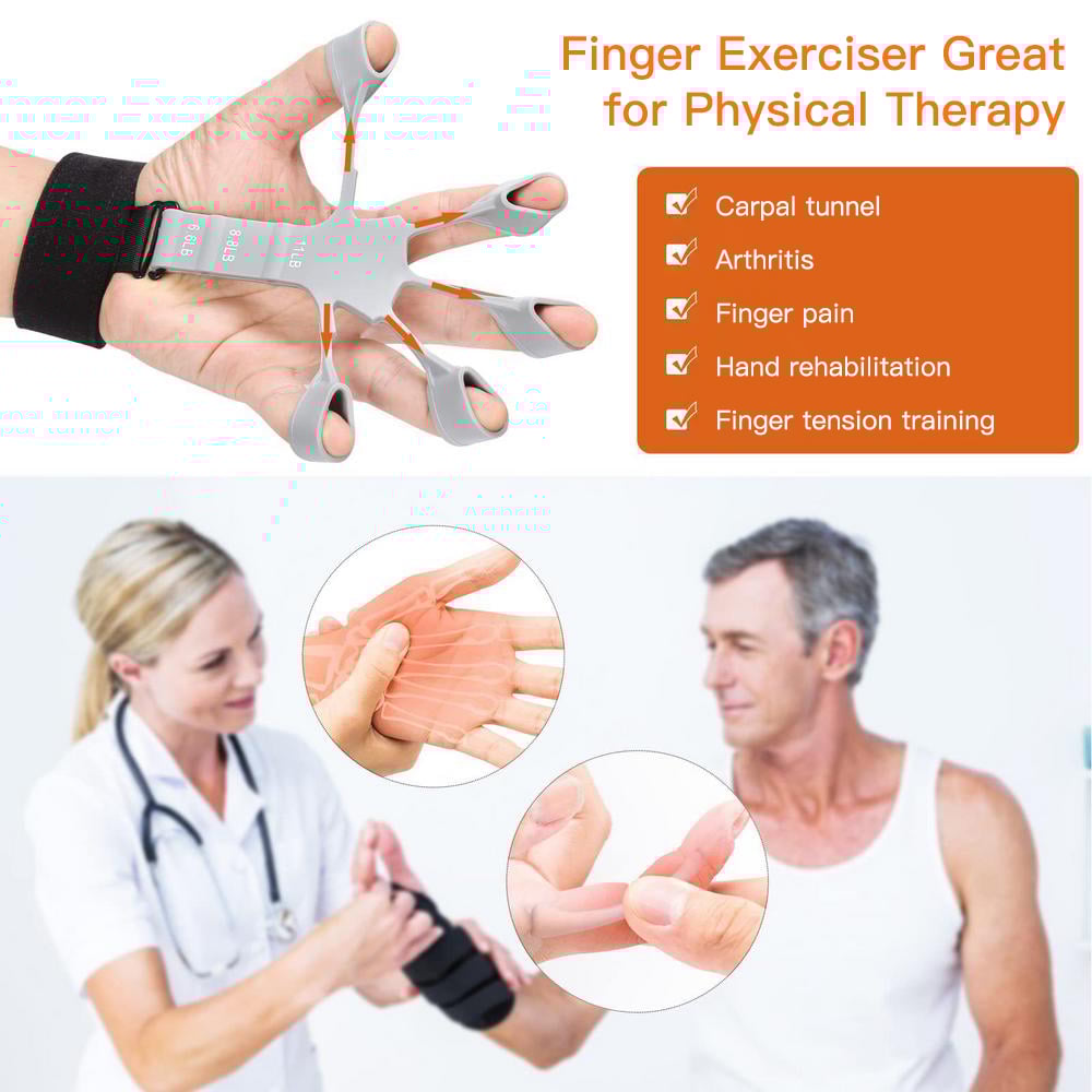 6 Resistant Level Finger-exerciser
