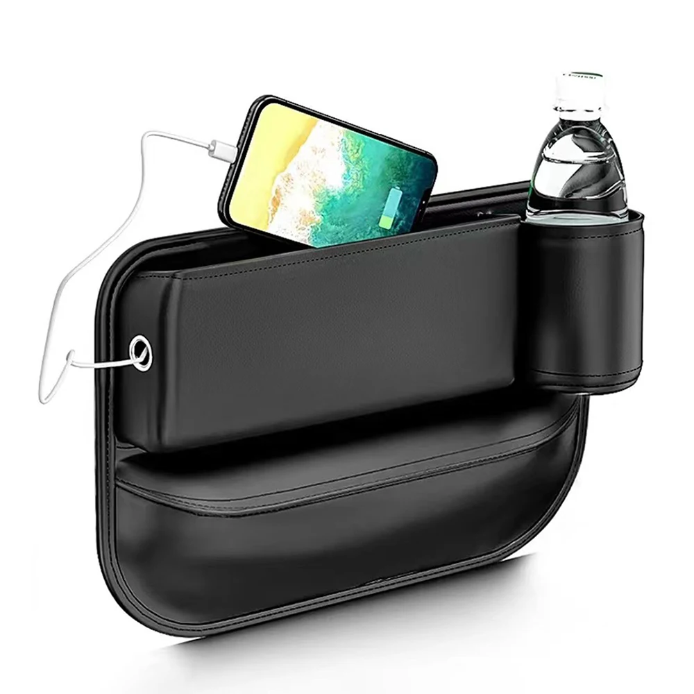 Hot Sale 50% Off – Car Pu Cup Holder Gap Bag