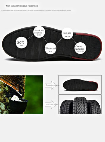 2024 Men’s Orthopedic Walking Shoes, British Business Leather Shoes