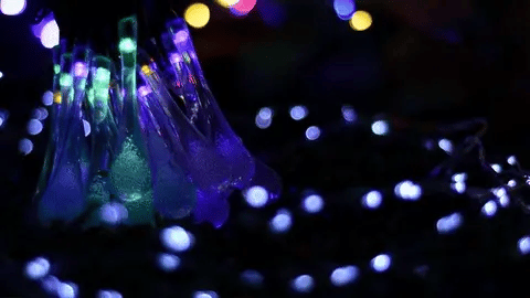Water-drop Solar Lights