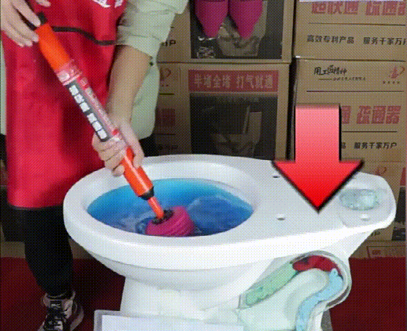 New Year Special Sale 49% Off – Household High-pressure Manual Toilet Drain Pipe Unblocker