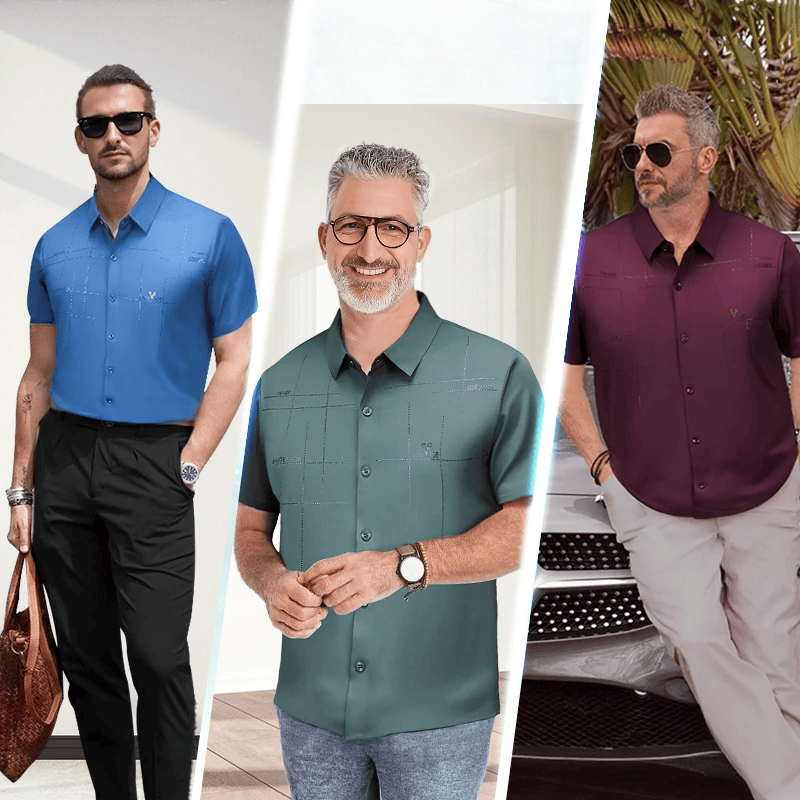 Gentclassic – Men’s Breathable Ice-silk Stretch Shirt