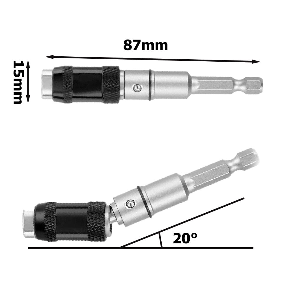 Magnetic Swiveling Bit Tip Holder Set