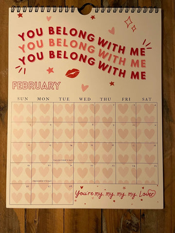 Now We’ve Dropped The 2025 Ts Lyrics Calendar!