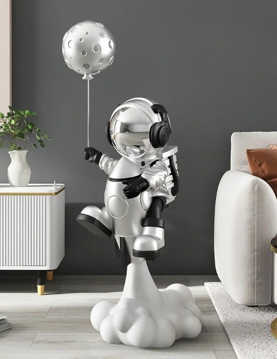 		Cosmic Astronaut Balloon Sculpture Elegant Home Decor	