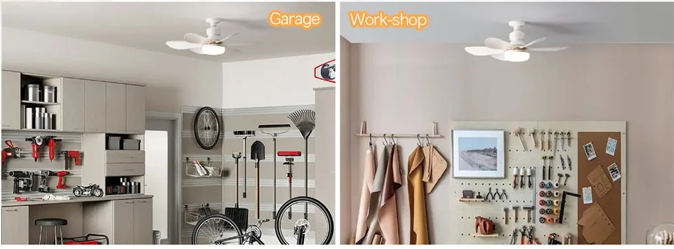 Silent Electric Ceiling Fan-lamp With Remote Control