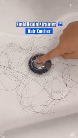 Hair Catching Sink Drain