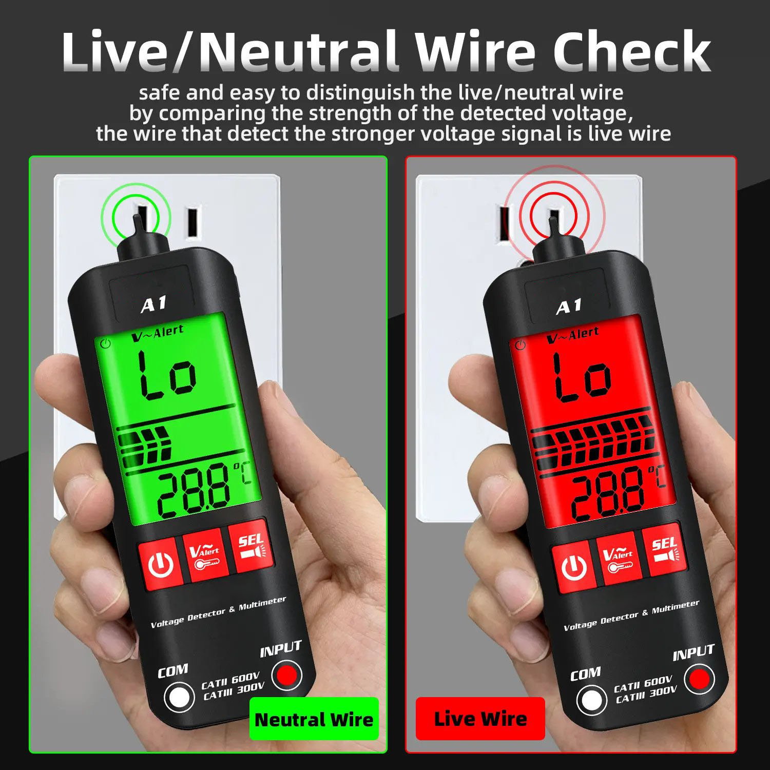 A1 Fully Automatic Anti-burn Intelligent Digital Multimeter