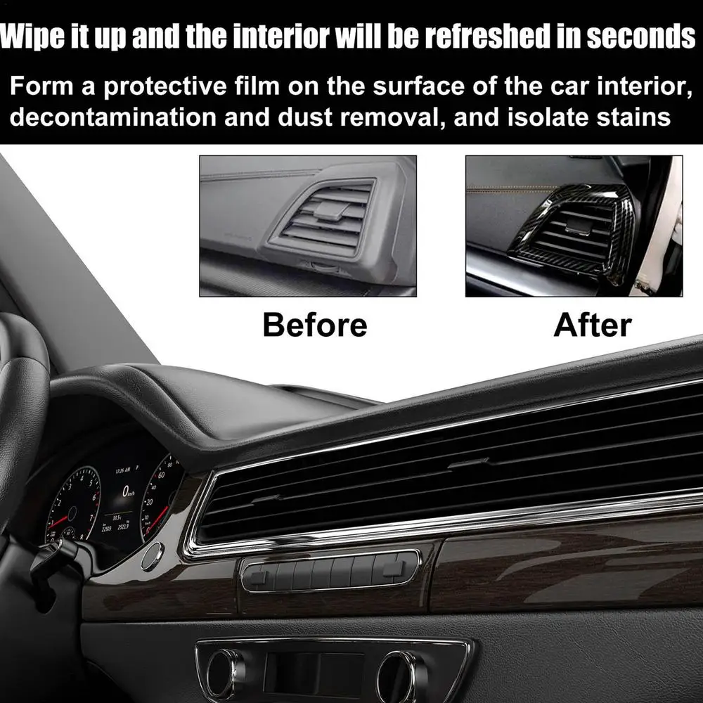 Autoglow – Car Trim Restoration Crystal Coating + Applicator Sponge