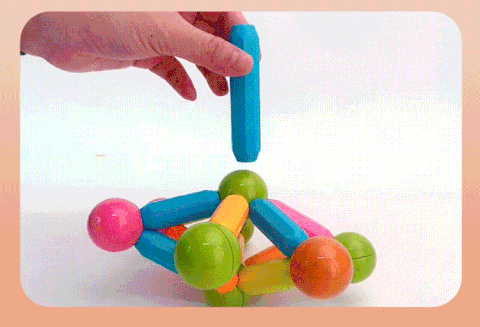 Last Day Promotion 70% Off – Educational Magnet Building Blocks