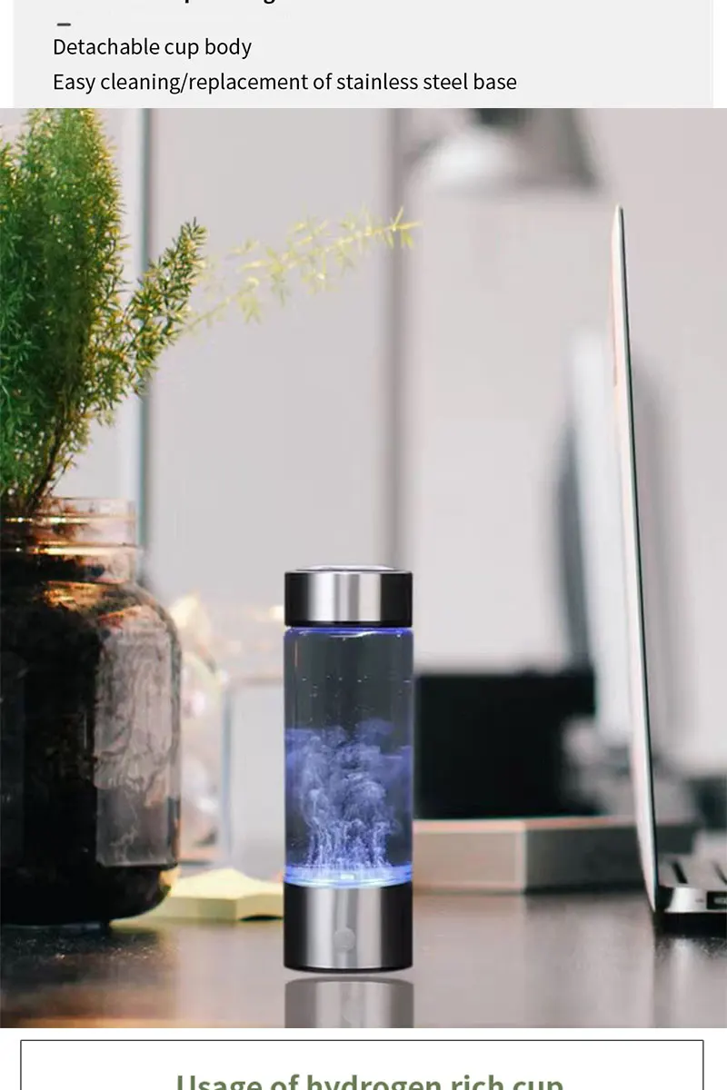               Echoh2o - Hydrogen Water Bottle            
