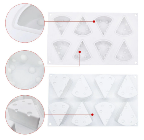 3d Cheese Shape Cake Mold