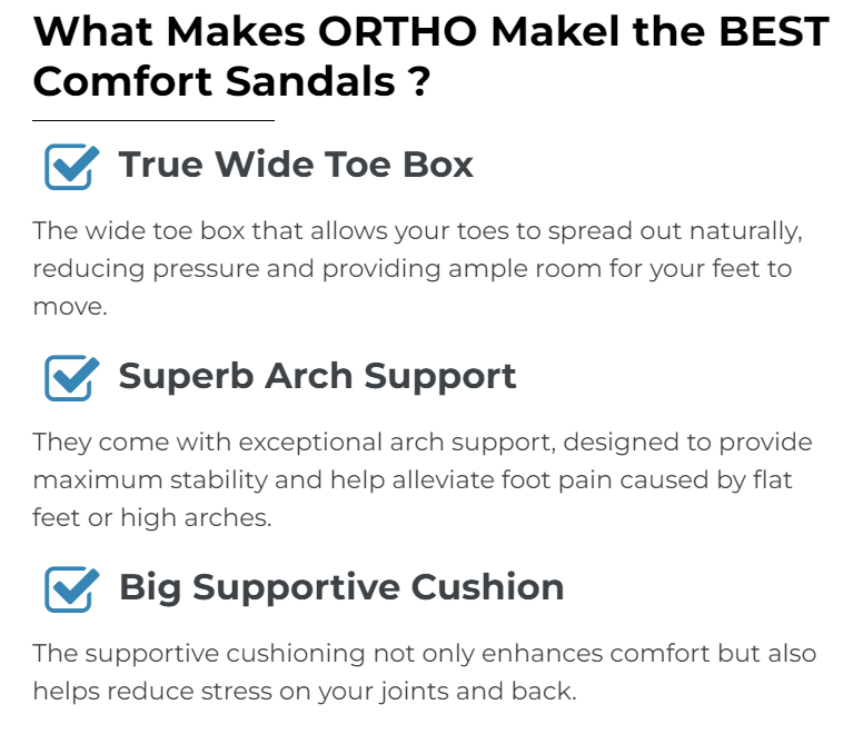 The Most Comfortable Orthopedic Sandals For Your Feet