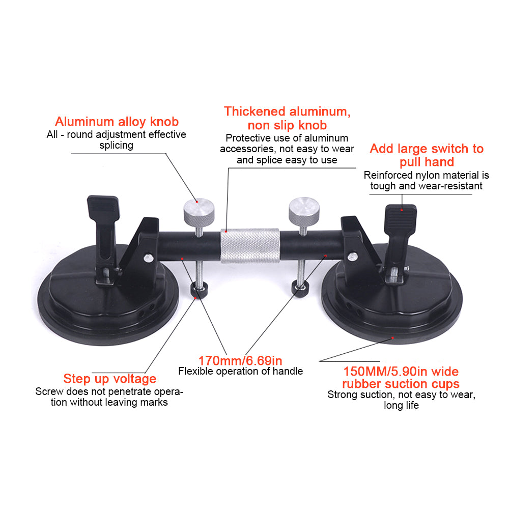 Granite Installation Adjustable Vacuum Suction-cups