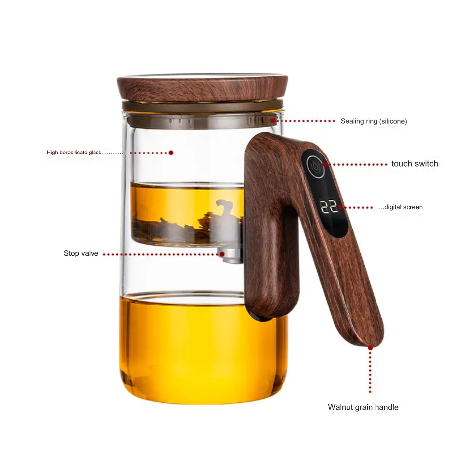 		Magnetic Brew Automatic Filter Tea Maker Set	