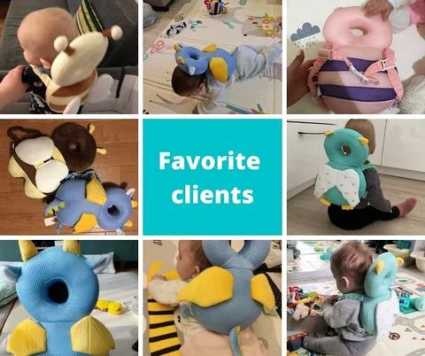 Baby Head Protection Pillow.