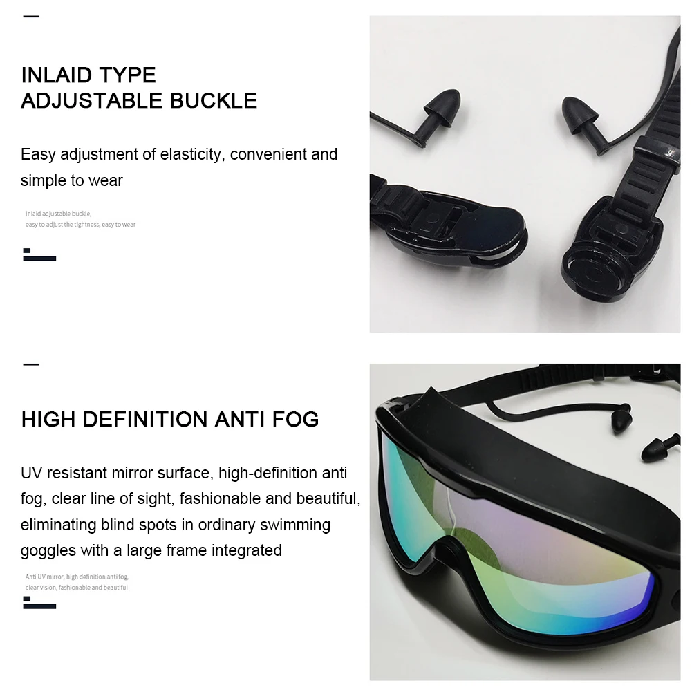 Adult-electroplated Swim-goggles