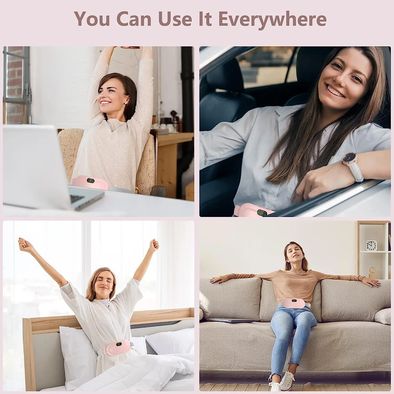 The Menstrual Heating Belt - Pad Abdominal