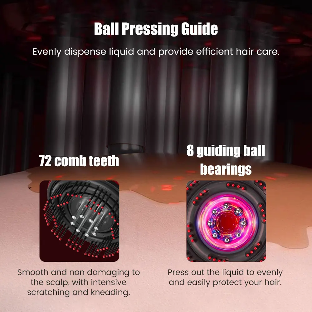 Vitaglow™ Scalpx Pro 2.0 | 6-in-1 Hair Growth Comb