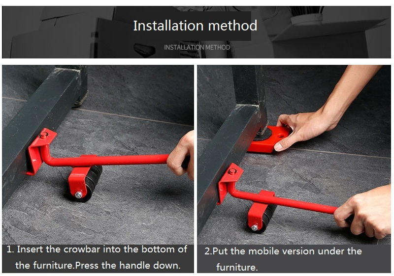 Glee Ice Furniture Lift Mover Tool Set