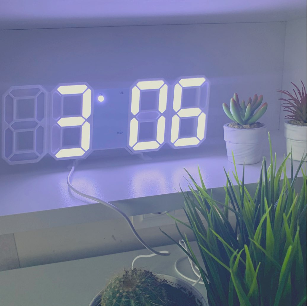 Led Digital Alarm Clock