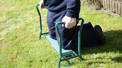 Foldable Garden Kneeler And Seat (Green)